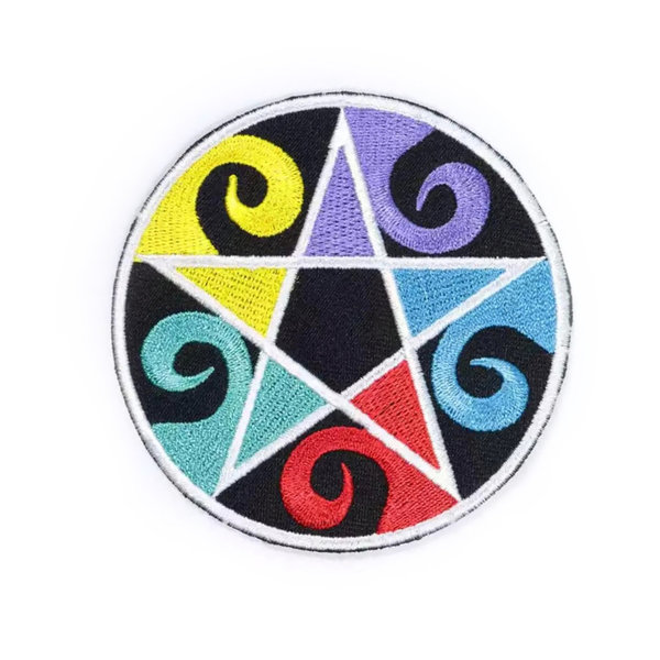 Patch Pentagram - Colour Waves