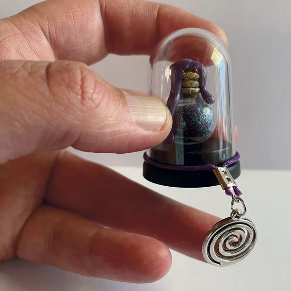 Mini Wish Potion - Dragon Light (Handmade)